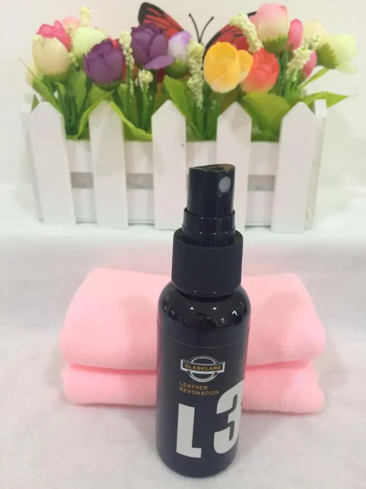 
L3 nano leather coating agent brightening anti-scratch super water-skiing Leather interior refurbished 50ML with spray 