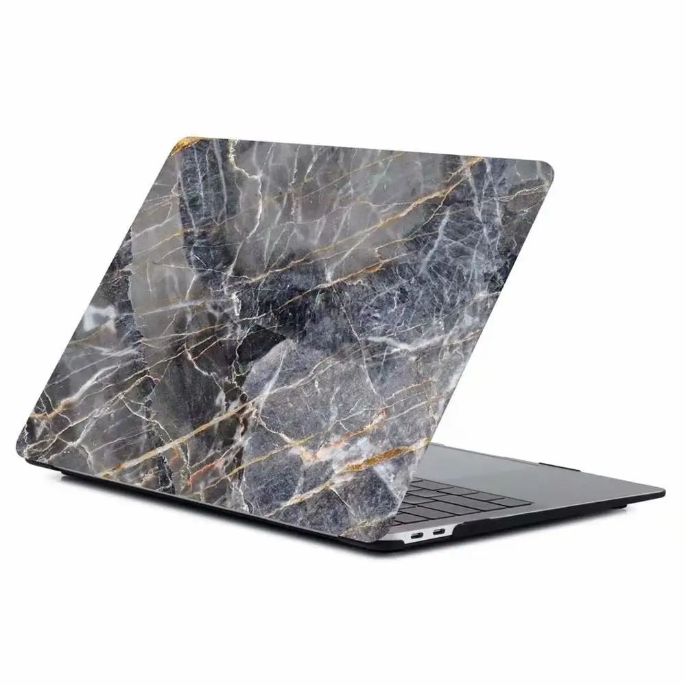 For Macbook Air 13 inch Mable Pattern Plastic Cases Cover for Macbook Pro 13 14 15 inch