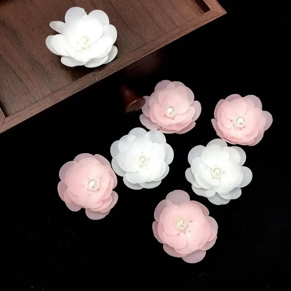 3d rhinestones clothing art decoration floral handmade  sequin flower