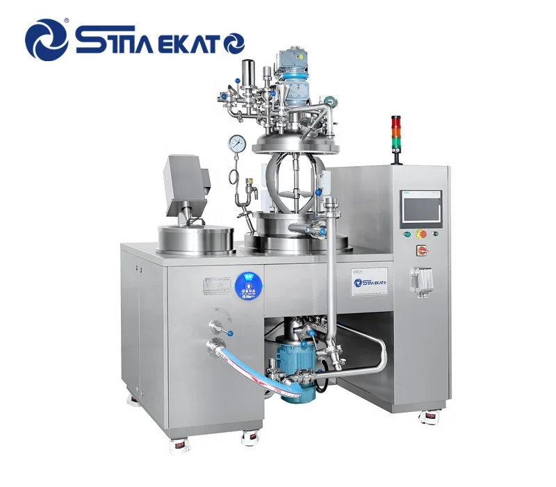 Косметический смеситель Sina Ekato 50 л индивидуальный крем для ухода за кожей эмульгирующий лосьон вакуумный