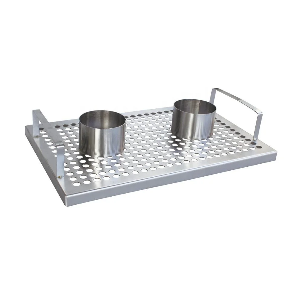 BBQ Stainless steel chicken roaster with cylinder beer can