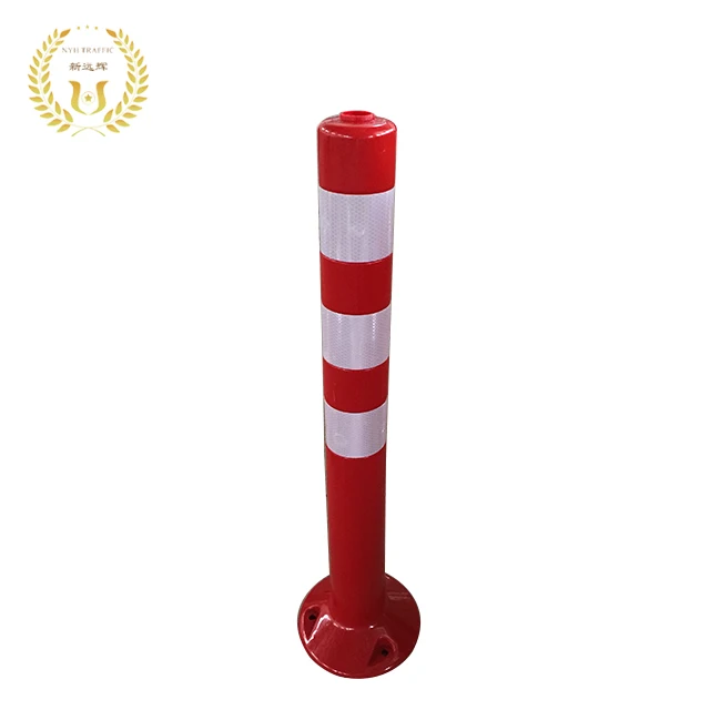 Traffic safety Warning Road Delineator Bollard Flexible and Reflective from Raw Material