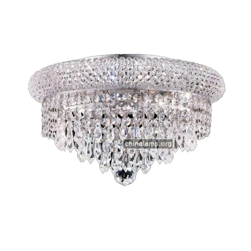 Современная Художественная декоративная Хрустальная потолочная лампа для столовой