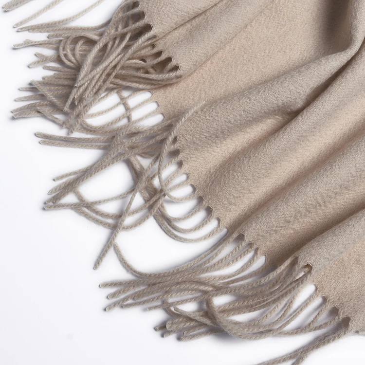 
Brand Custom Printing Wool Long Pure Mongolian Italian Women Blanket 100% Cashmere Scarf 