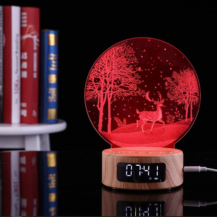 Christmas Flashing Music Light Speaker
