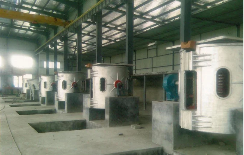 2013 favorable price 500kg induction furnace