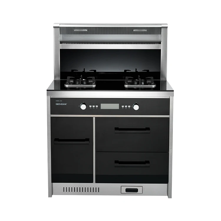 
New Integrated cooker combine free standing cooker with gas stove 