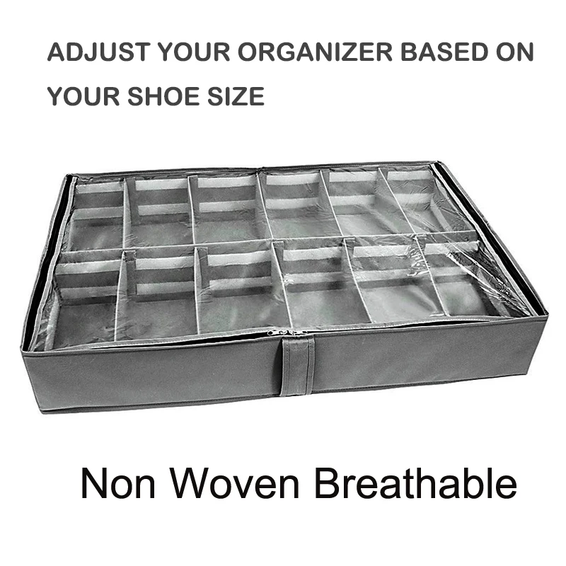  40080402a Лидер продаж домашняя подстилка для обуви сумка-Органайзер с регулируемыми разделителями детей и взрослых