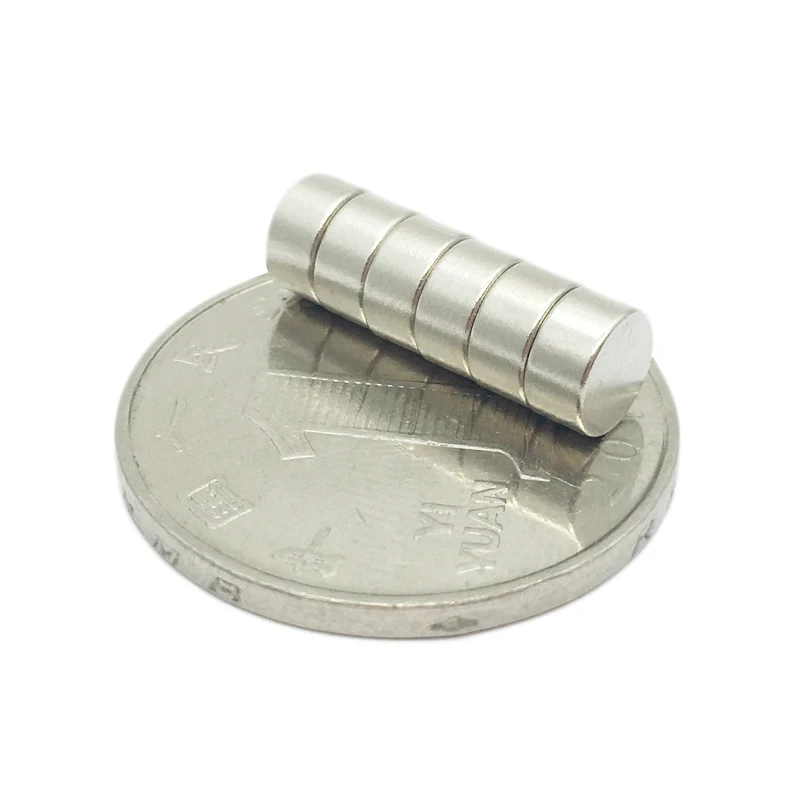 6mm x 2mm disc with neodymium magnet for washing machine