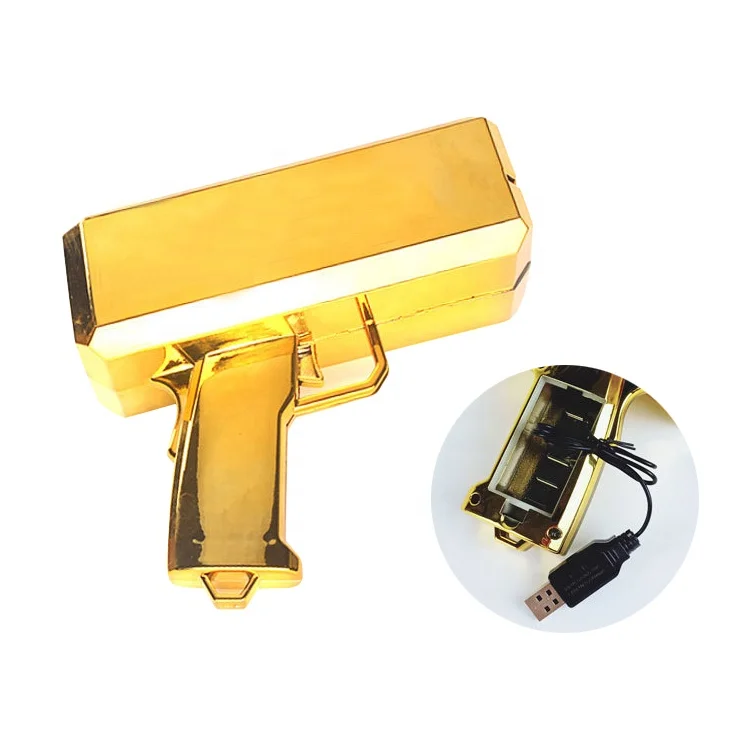 
Party toys electronic disgorge prop dollars money toy gun for all happen moment 