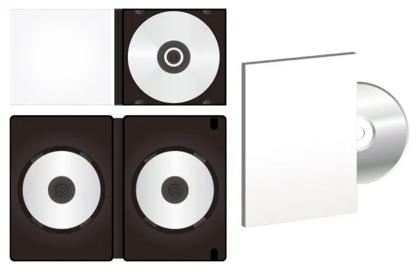 Упаковка для печати на заказ, компактная репликация дисков CD DVD