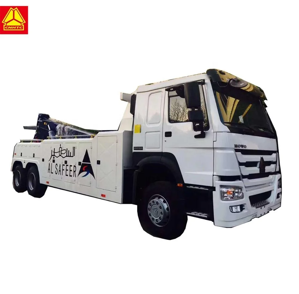 China Sinotruk Howo 6*4 tow truck underlift wrecker for sale in Kenya