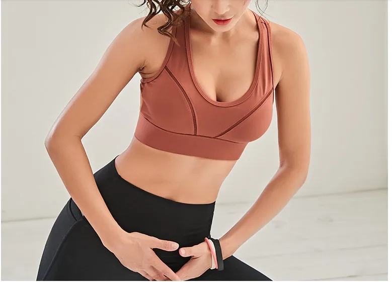 Newest Hot Sex Sale Fashion Sport Bra Wholesale Women Stylish Bra Yoga Workout Exercise Clothing