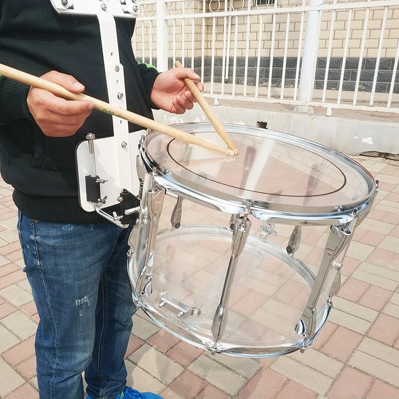 Прозрачный акриловый Змеиный Походный барабан 14 дюймов