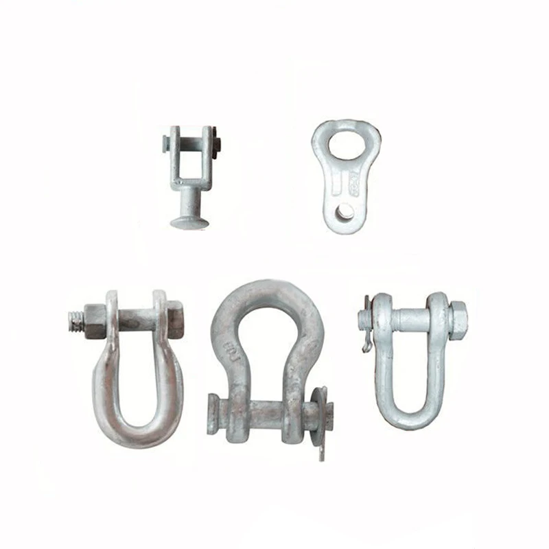 Custom High Quality Iron D Type Ring Shackle Buckle