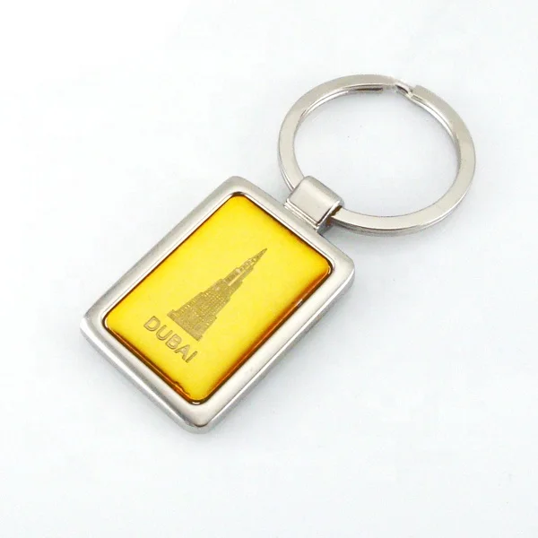 Dubai/France/Italy souvenir keychain plain CD-KR040