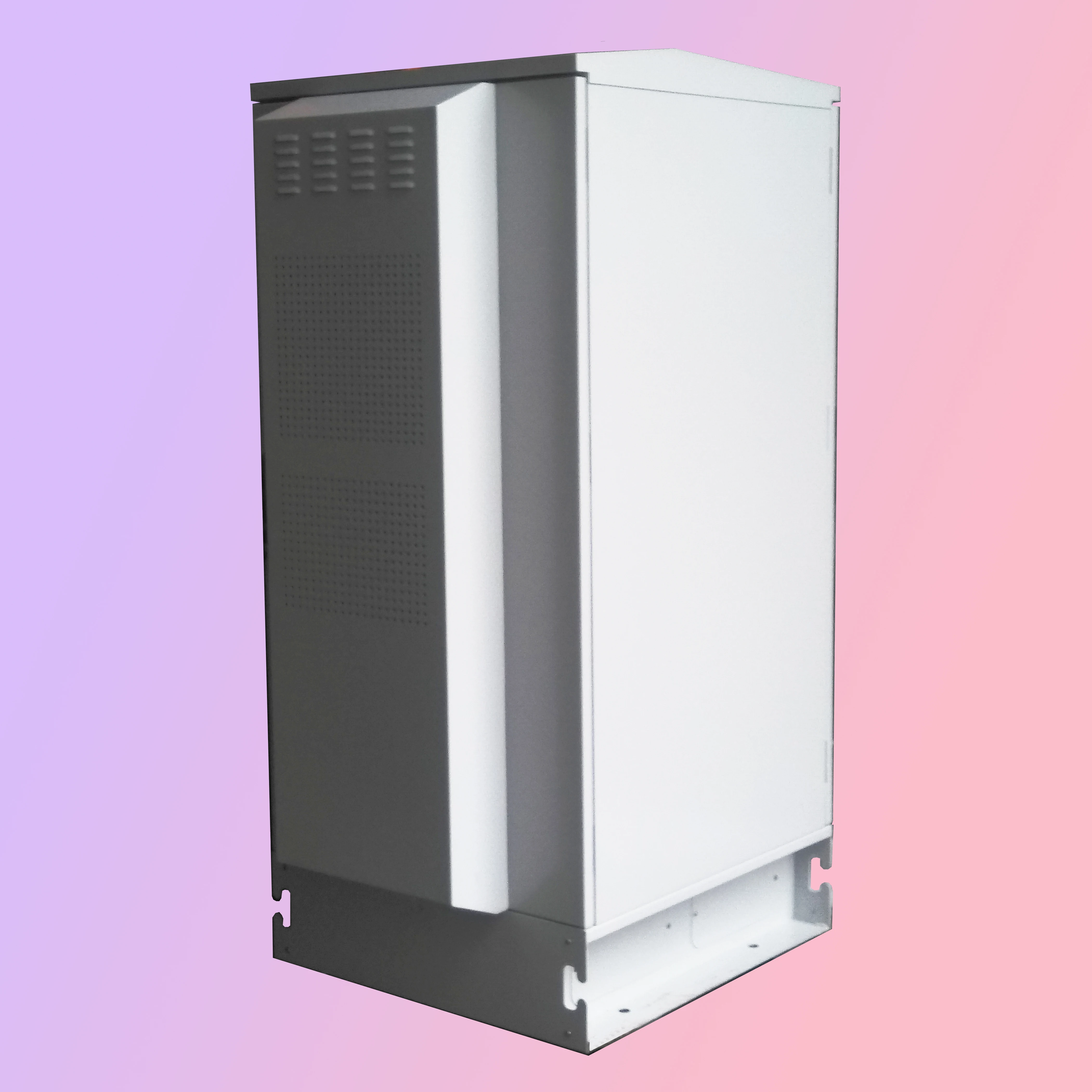 Адаптируемые под требования заказчика водонепроницаемый напольный Трипод из алюминиевого сплава пластины 29U 19 дюймов телекоммуникационный шкаф со встроенным Телеком блок питания