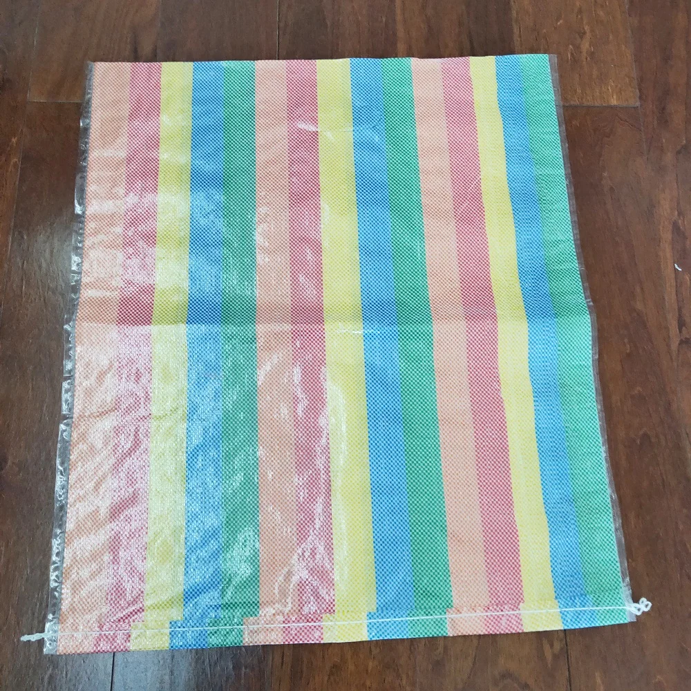 Китайская Фабрика pp пластиковая упаковка тканая красочная сумка для покупок экспортируется в Африку по лучшей цене