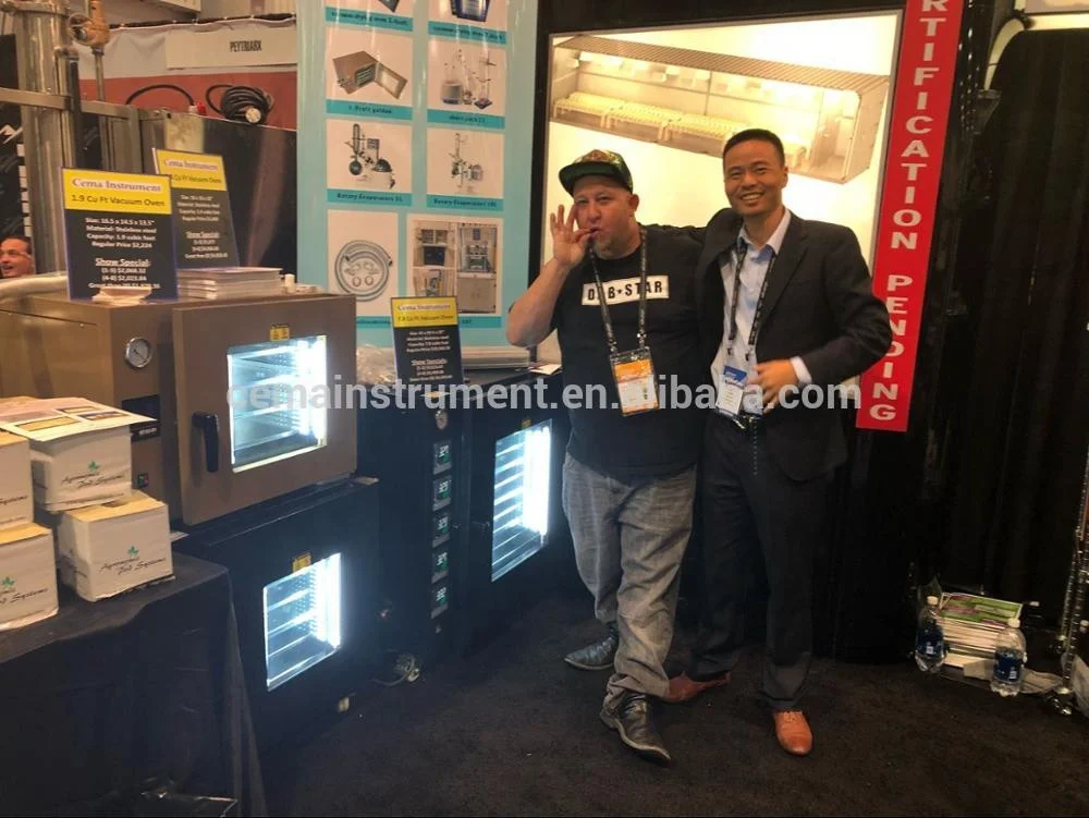 
Finest 7.8Plus BHO Vacuum Degassing Purging Oven w 5 Heated Shelves, St. St. Tubing & Valves 