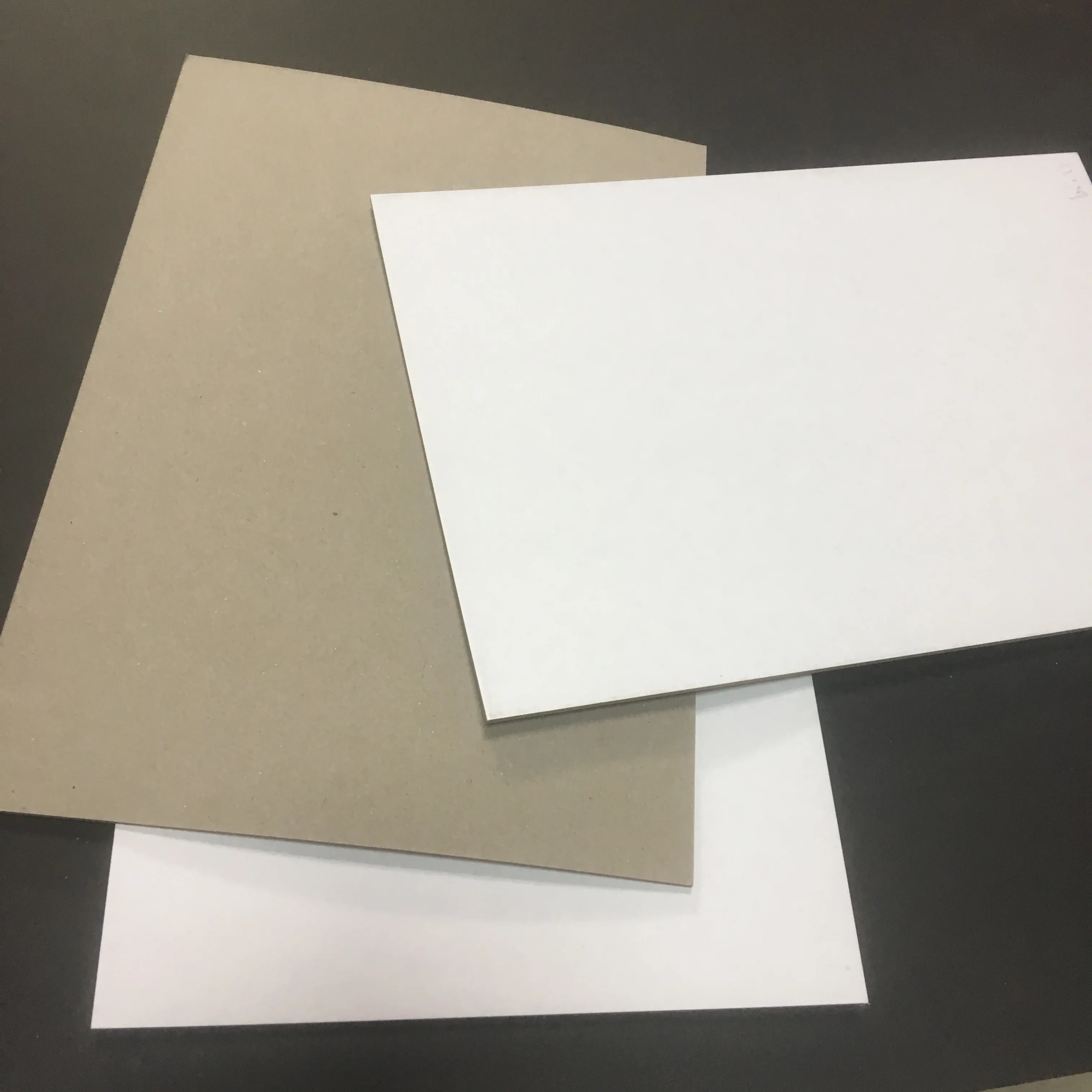 
500gsm, 600gsm, 700gsm One Side White Paper Board /Coated Paper Duplex Board With Grey Back 