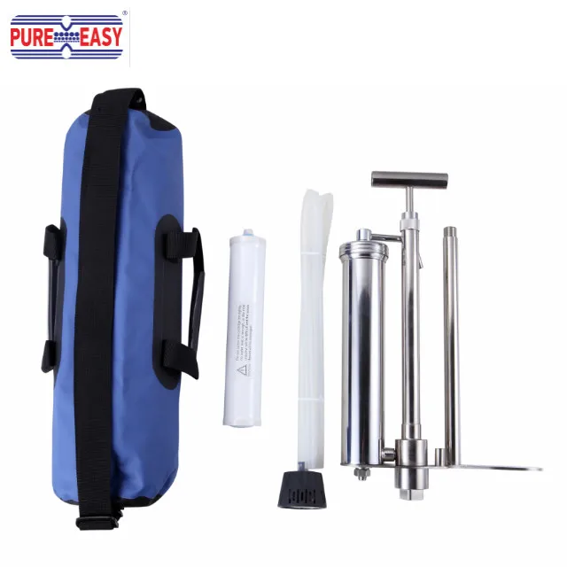 Portable outdoor drinking water filter  stainless steel  filter portable stainless steel water filter