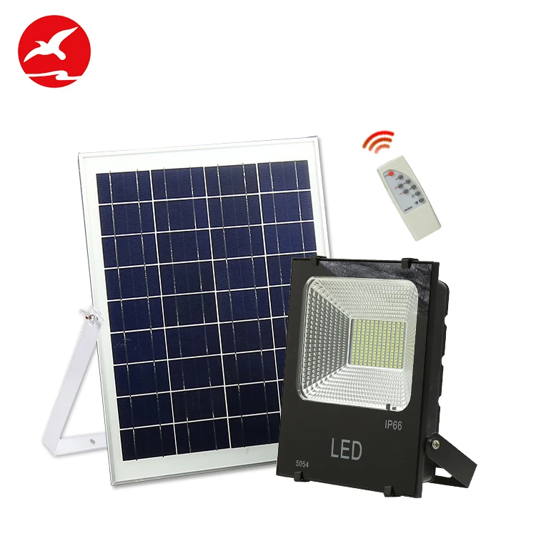 Outdoor square waterproof Ip66 20w 30w 50w 60w 100w 120w led solar powered flood light