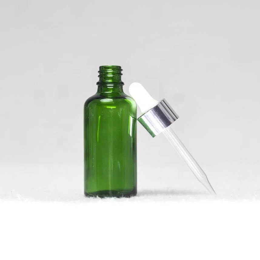 100 ml Green Dropper Glass Bottle