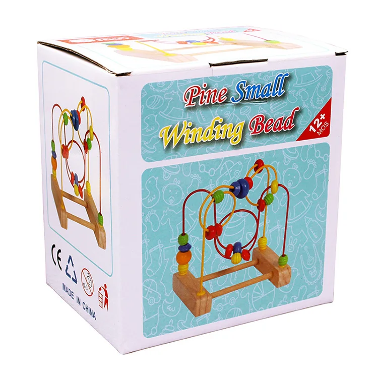 Оптовая продажа игрушка для снятия стресса 3d пазл арифметики learninwooden развивающая круглые бусина игры деревянные развивающие игрушки детей и