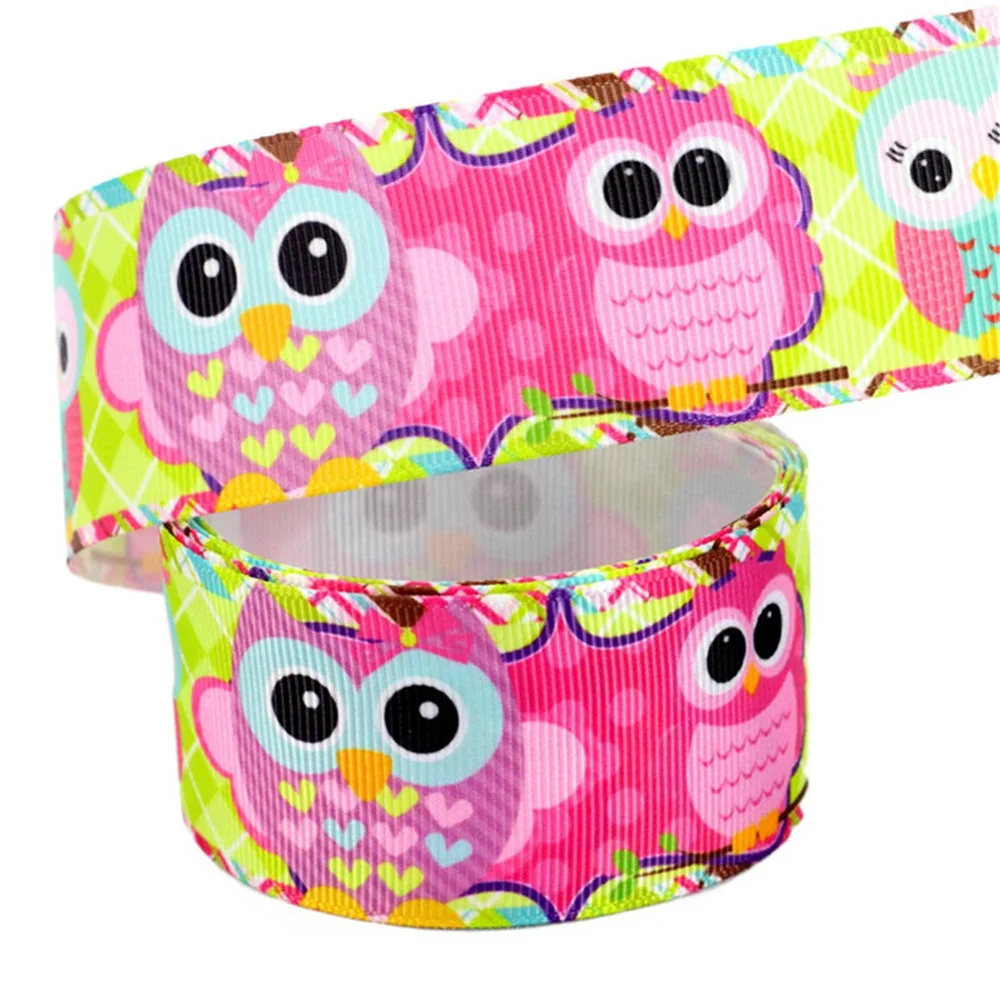 3 inch Cute Cartoon Print Animal Grosgrain Ribbon