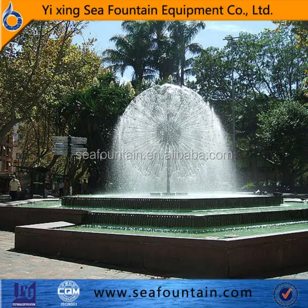 program controlled sphere fountain sphere fountain nozzle