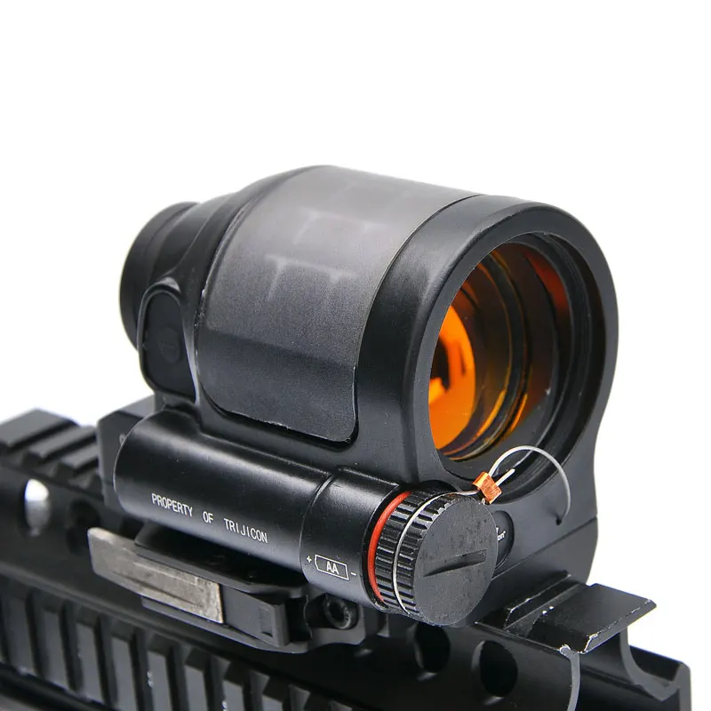 Tactical SRS Reflex Sight 1X38 Red Dot Sight Solar Power System Rifle Scope optics QD Scope Mount solar red dot