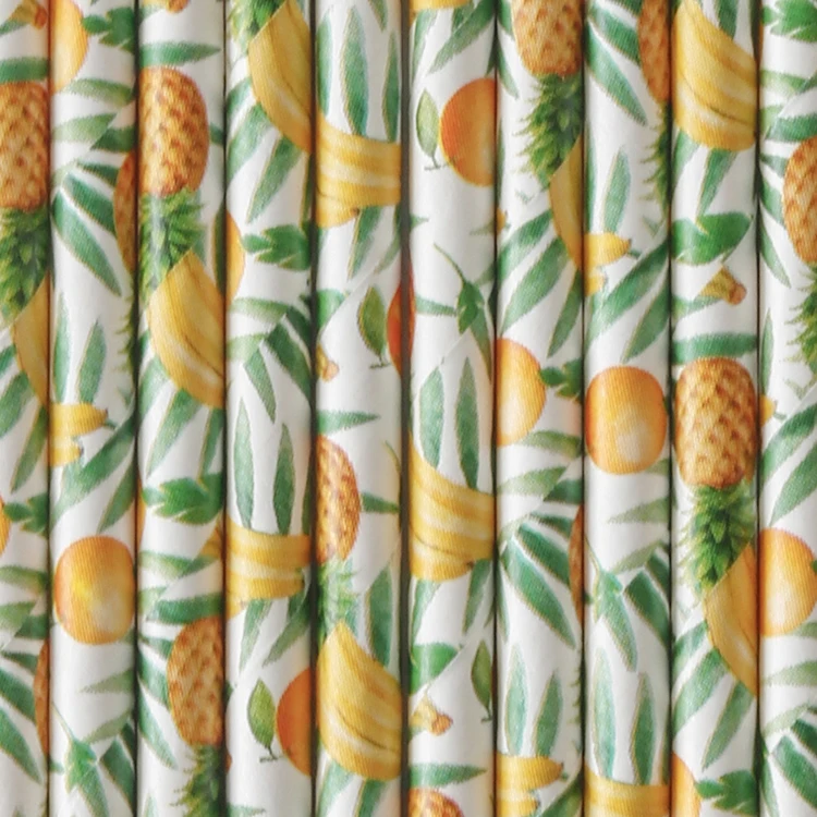 YR Hawaii Party Tableware Set Birthday Party Supplies