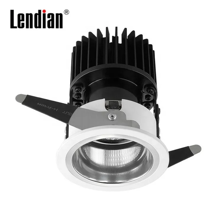 Оптовая продажа, кольцо для освещения круглой формы, коммерческое освещение для отелей, 6 Вт, 9 Вт, 12 Вт, светодиодная черная поверхность, приглушаемый настенный светильник