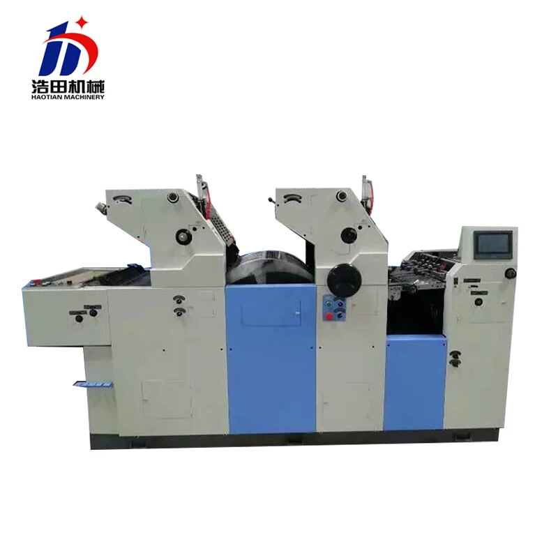 Настольный 2 цвет этикетки офсетная печать машина цена в Индии