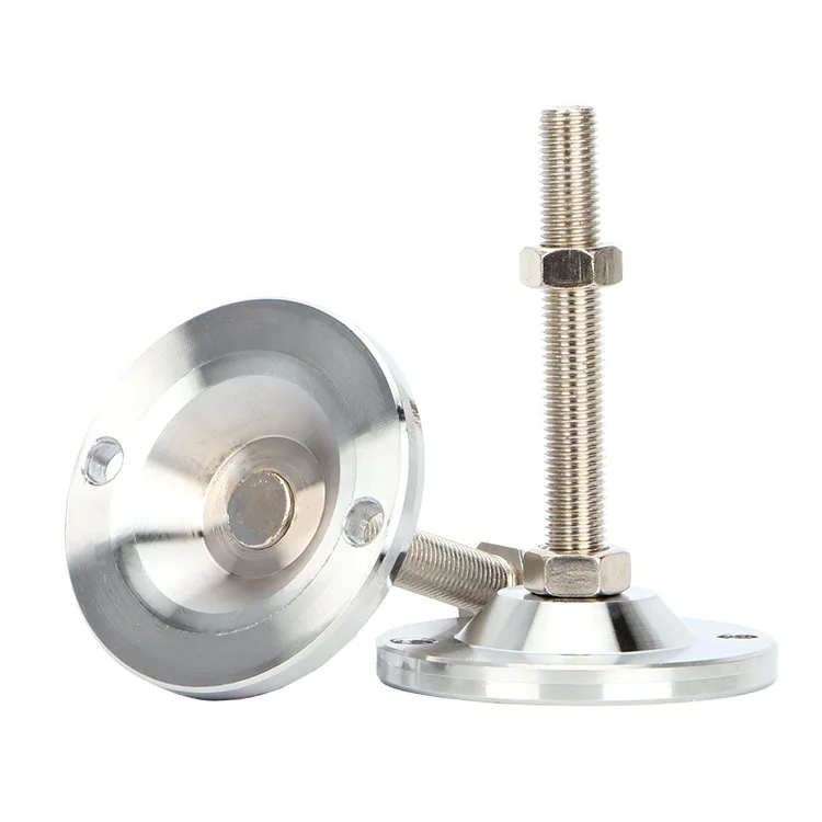 Swivel Adjustable Leg Leveler Feet Carbon Steel Self Leveling Feet