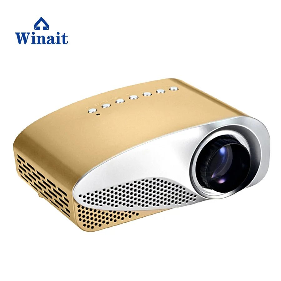 GP8S Winait 5.1 стерео аудио выход 1080 P декодирование видео в формате Full HD USB Мультимедиа порт проектор