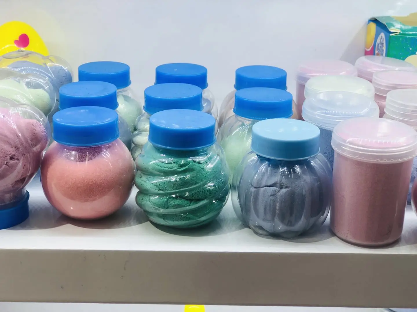 2018 New 6 PCS as one  SET Cotton Slime Clay 3D Fluffy Floam Slime Scented Stress Relief No Borax e Clay 3D Fluffy Floam Slime