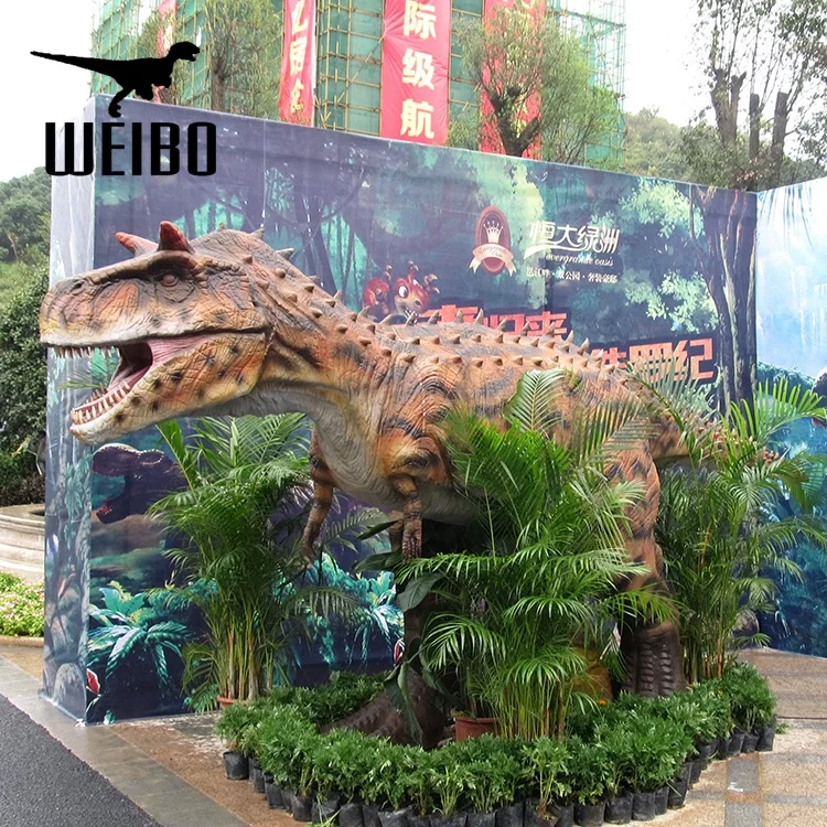 Waterproof realistic dinosaur animatronic dinosaur for sale