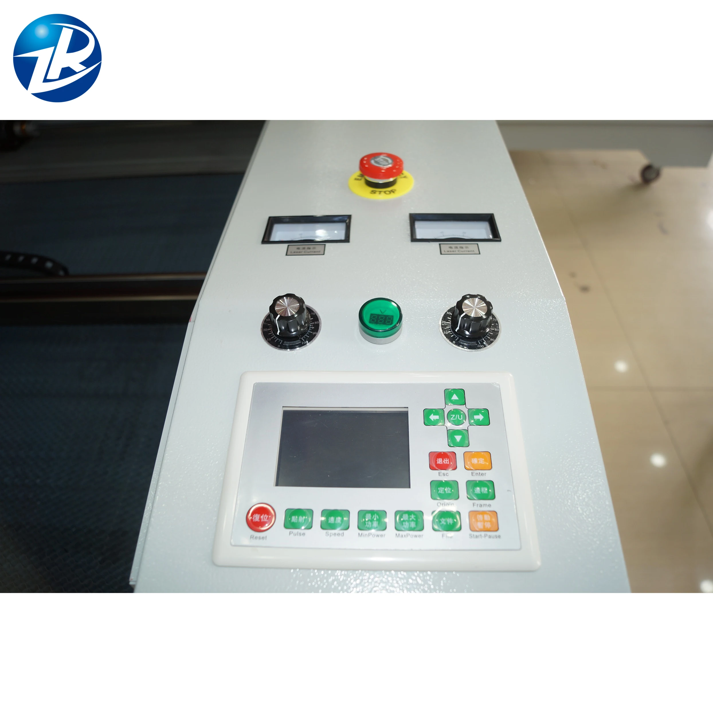 SHZR 1610 80W-170W Leather Screen Protector Laser Cutting Machine With Camera Sheet Metal Laser Cutting Machine