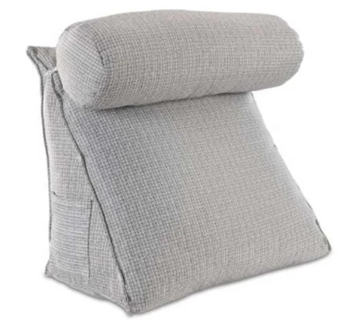 Хорошее качество домашнего использования мода кровать задняя подушка с валиком Белая Подушка