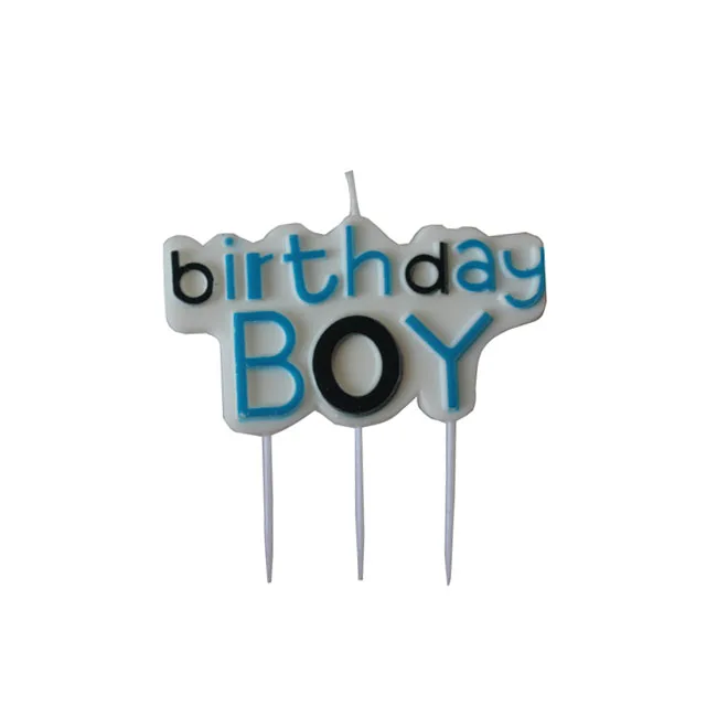 Pvc boy /girl  fancy birthday cake candles