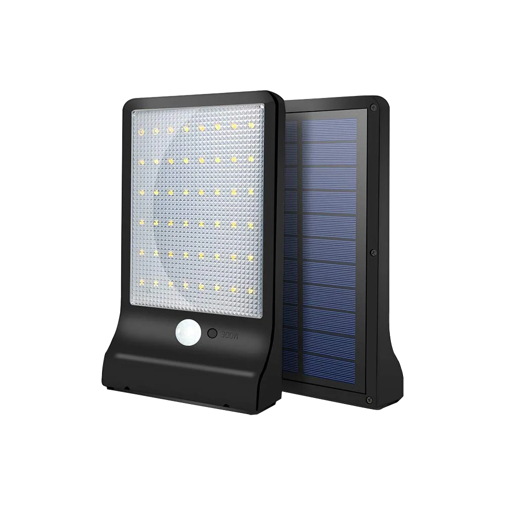 LED Solar Powered Security lights Motion Sensor Wall Lights 4W outdoor wall mounted light