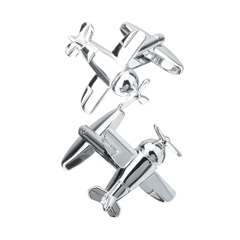
Aircraft Model Cufflinks for Mens Novelty High quality Cuff Links Brand Fashion Fine Gift Jewelry wholesale 