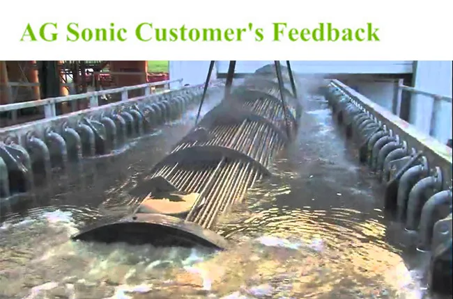 Ultrasonic Wave Radiator Clean Heat Exchangers Industrial Parts Wash Machine Ultrasonic Cleaning Tank