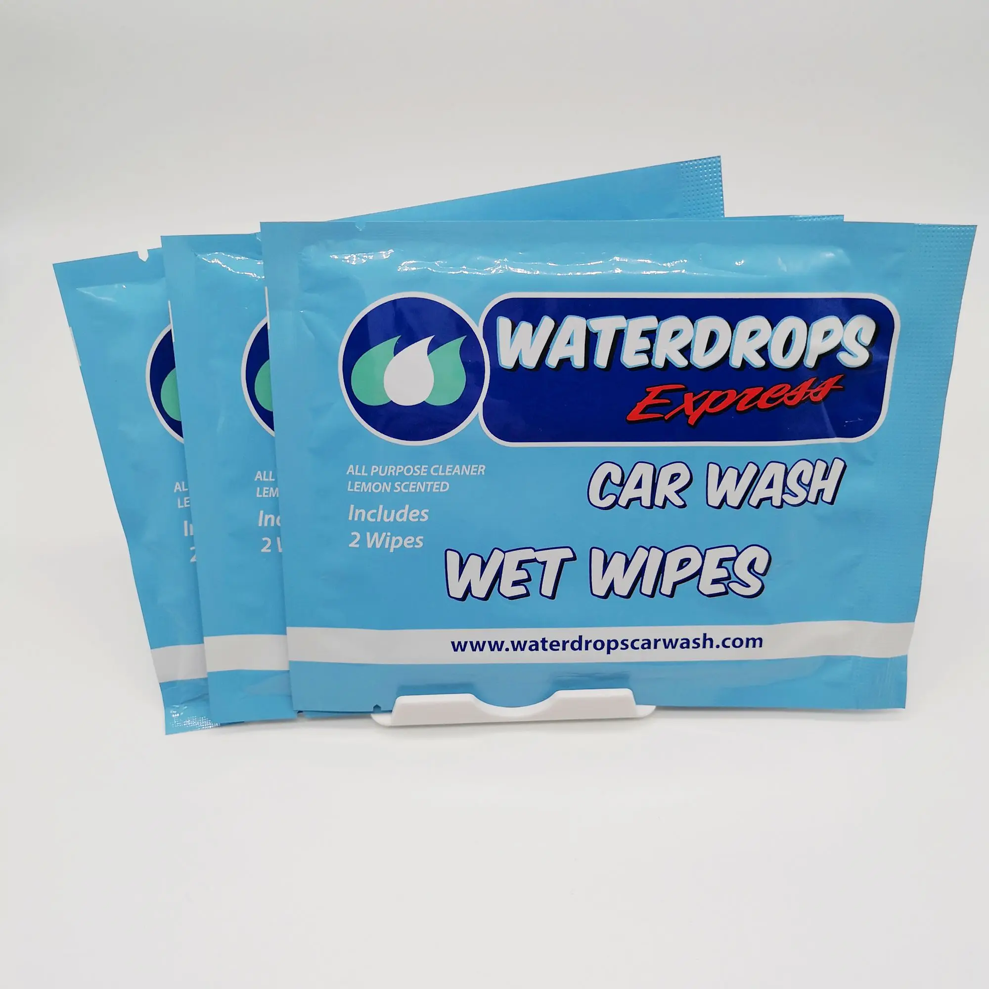 Одноразовые влажные салфетки для автомобиля из нетканого материала, индивидуально упакованные