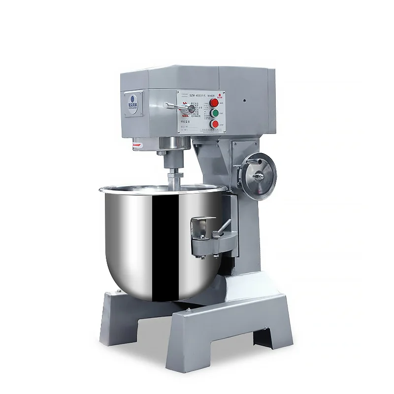 Commercial Dough Mixer Industrial Heavy Duty Dough Mixer Stainless Steel 40l Bread Flour Planetary Dough Mixer Baking Bakery