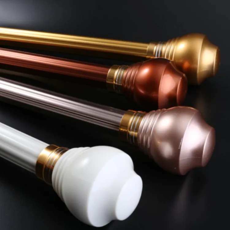 Hot Sale 28MM Gold Aluminum Curtain Rod Aluminum Profile