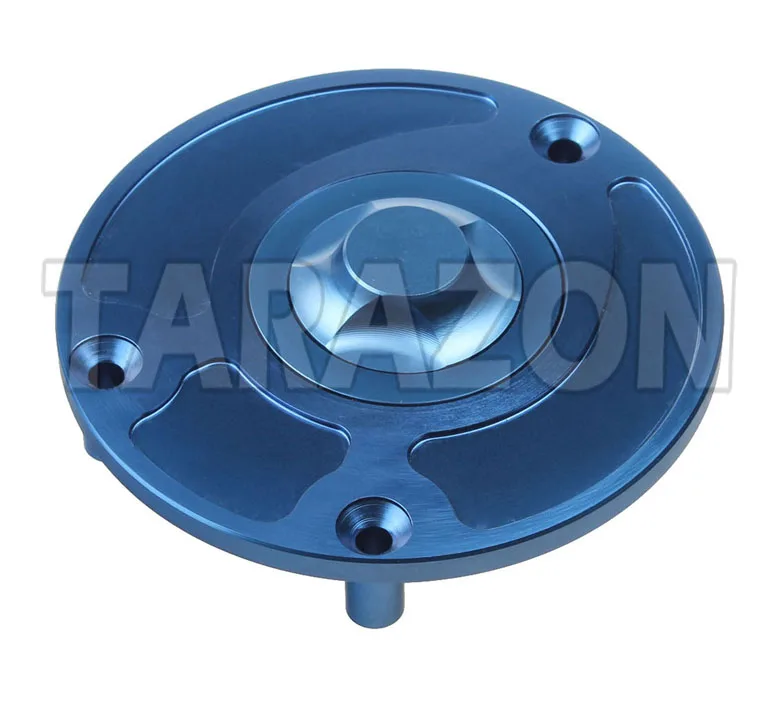 Горячая распродажа ЧПУ алюминий keyless Топливный бак газа кепки крышка мотоцикла для RS125