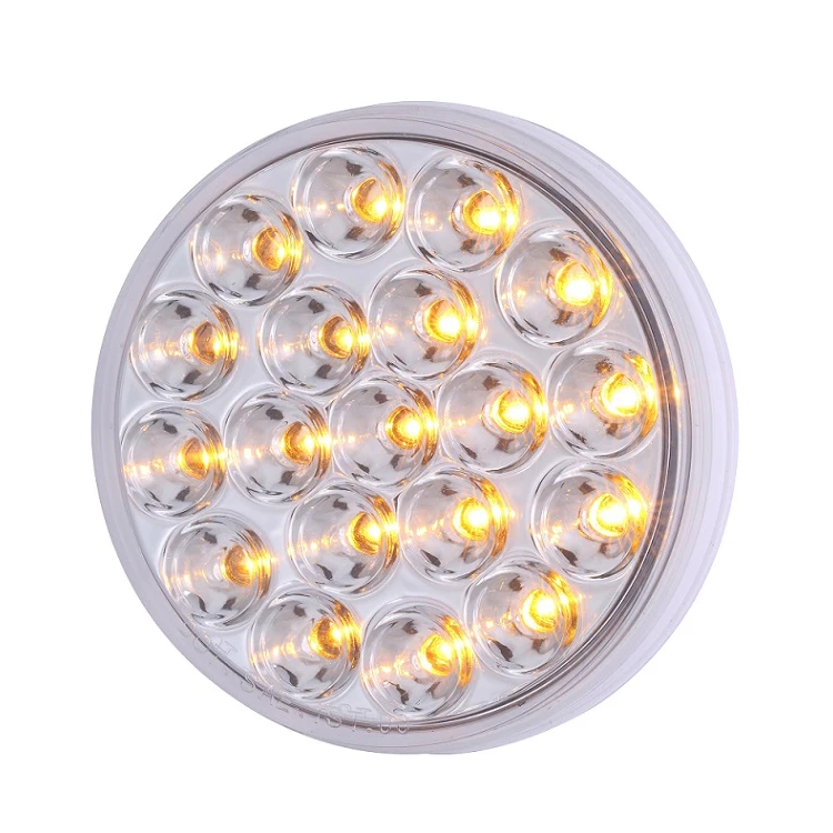 Hot Sale 4 Inch Round Clearance Side Marker Indicator Rear Signal Revers Lamp Tail Light Truck