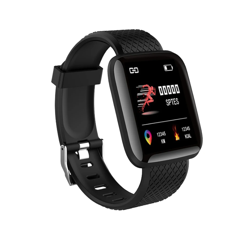 Intelligent smartwatch promotion 2019 smart bracelet b6 sport fitness watch with pedometer monitor